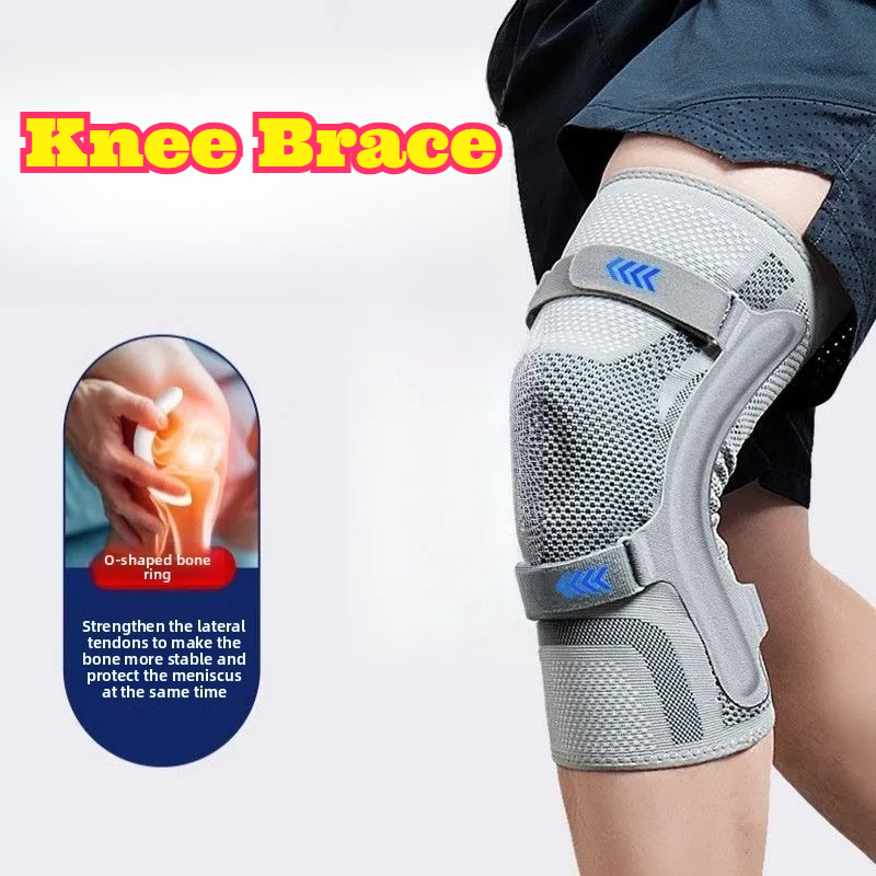 Compression Knee Sleeve - 膝サポータースリーブ膝蓋骨スタビライザー膝関節圧力軽減スポーツ保護具バスケットボール男性用圧縮通気性