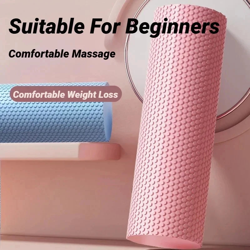 Health Wellness And Fitness - 六角形のEVAフォームヨガローラー、10cm×30cmのマッサージフォームローラー、ピラティス、ホームフィットネス、ワークアウト用