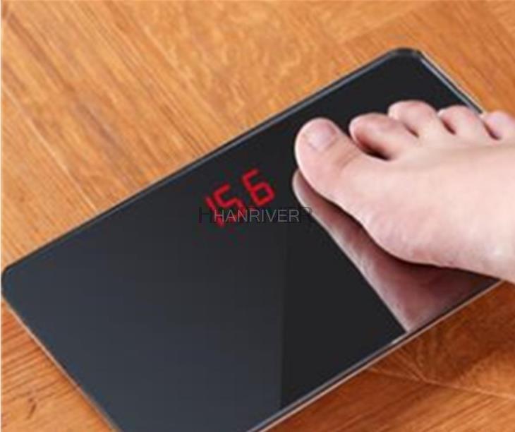 Digital Body Weight Scale - 新しい電子スケールホームボディ用正確な大人用スマート体重計ミラーミニポケットスケールデジタル人体重量ミスケール