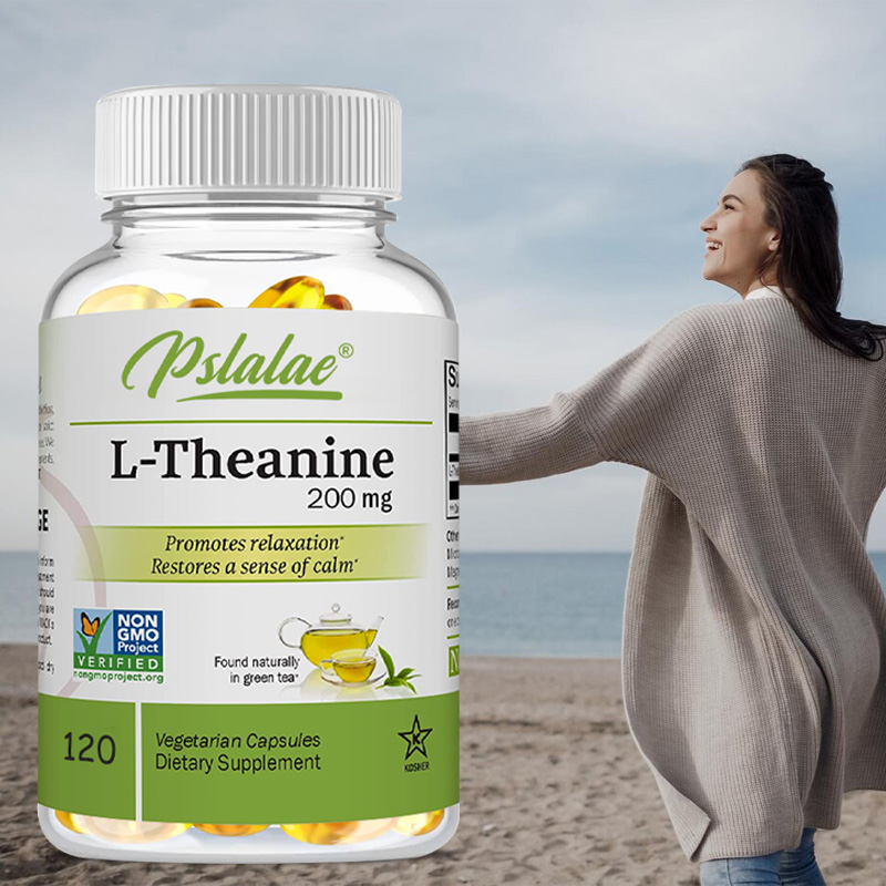 Health And Wellness Promotion - L-テアニン 200 Mg - リラックス効果、ストレス軽減、精神的健康のサポート、脳神経の健康促進、精神的明晰度の向上