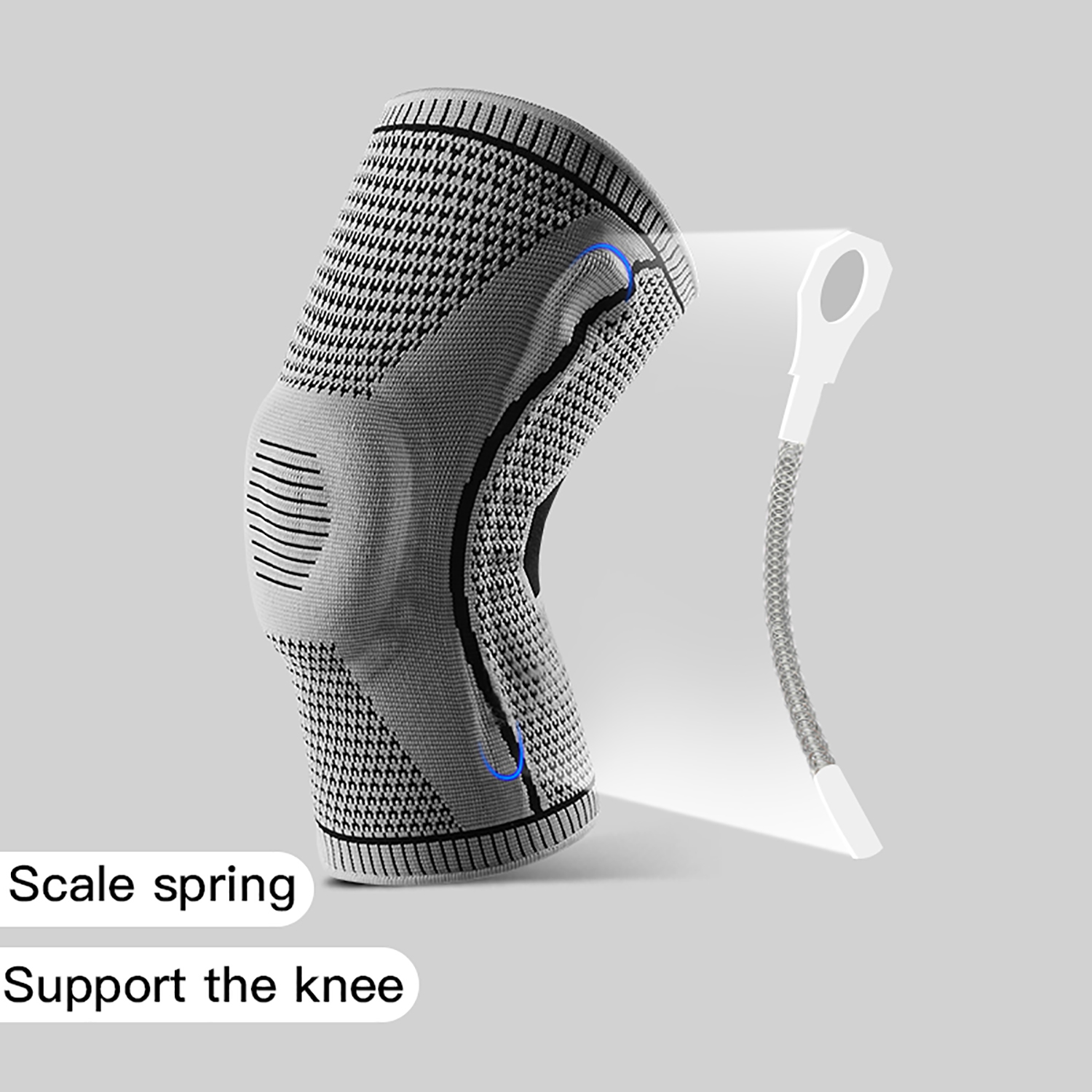 二重圧縮膝スリーブサポート 膝痛 スポーツ ランニング ジム - Compression Knee Sleeve のレビューと価格
