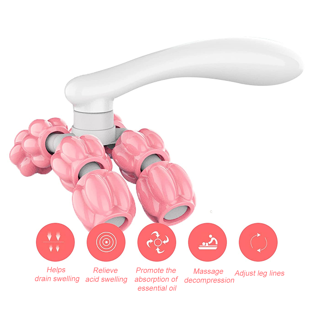 Y字型8ビーズマッサージ器 ハンドヘルドマッサージローラー  - Reflexology Foot Roller のレビューと価格