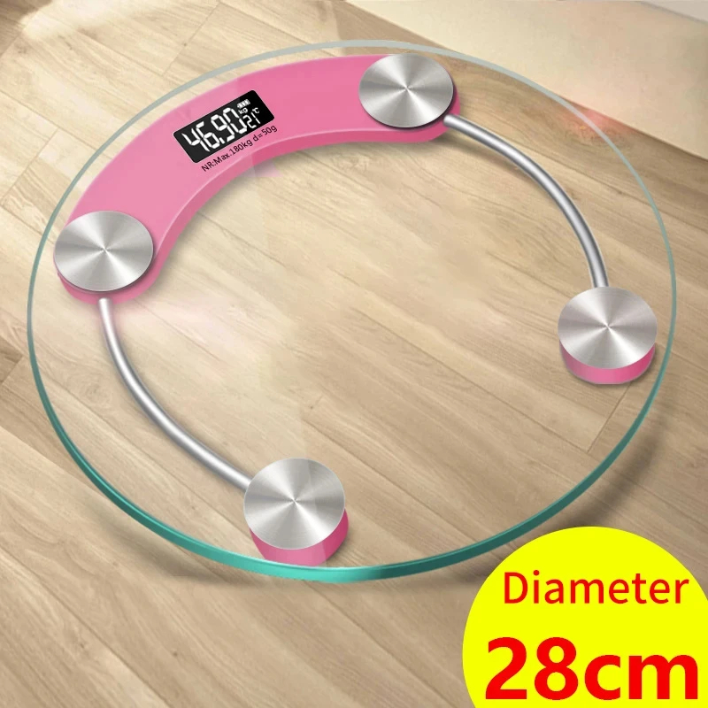 ファッションラウンド型体重計 LCDディスプレイ付き計量器  - Digital Body Weight Scale のレビューと価格