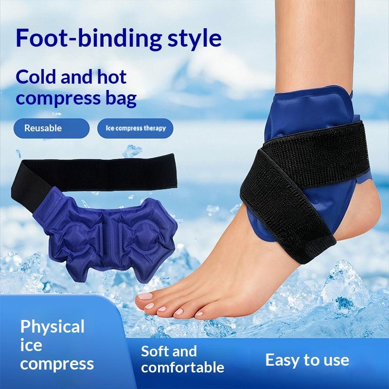 新しい膝足首用アイスパックラップ、再利用可能な温冷湿布、36 - Compression Knee Sleeve のレビューと価格