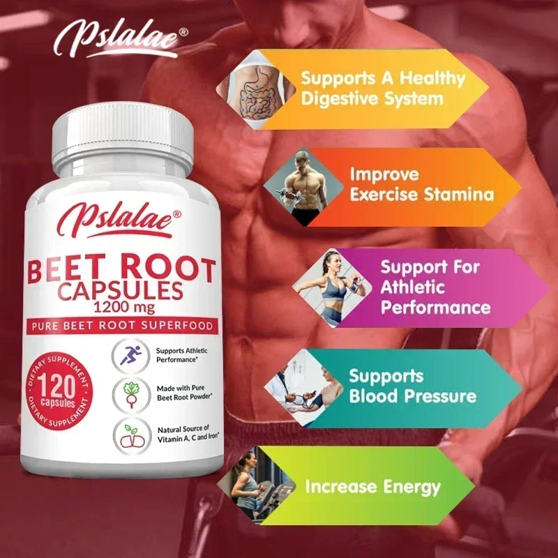 ビートルートカプセル - 健康な血圧をサポートし、エネルギー - Health And Wellness Promotion のレビューと価格