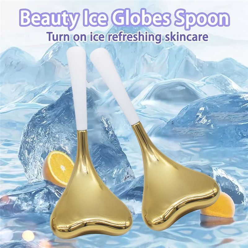 YCOC-アイスグローブ フェイス用 2個入り 高級ローズゴ - Ice Roller Face Cold のレビューと価格