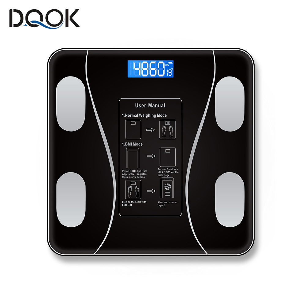 体脂肪計スマートワイヤレスデジタル体重計体組成分析装置スマー - Digital Body Weight Scale のレビューと価格