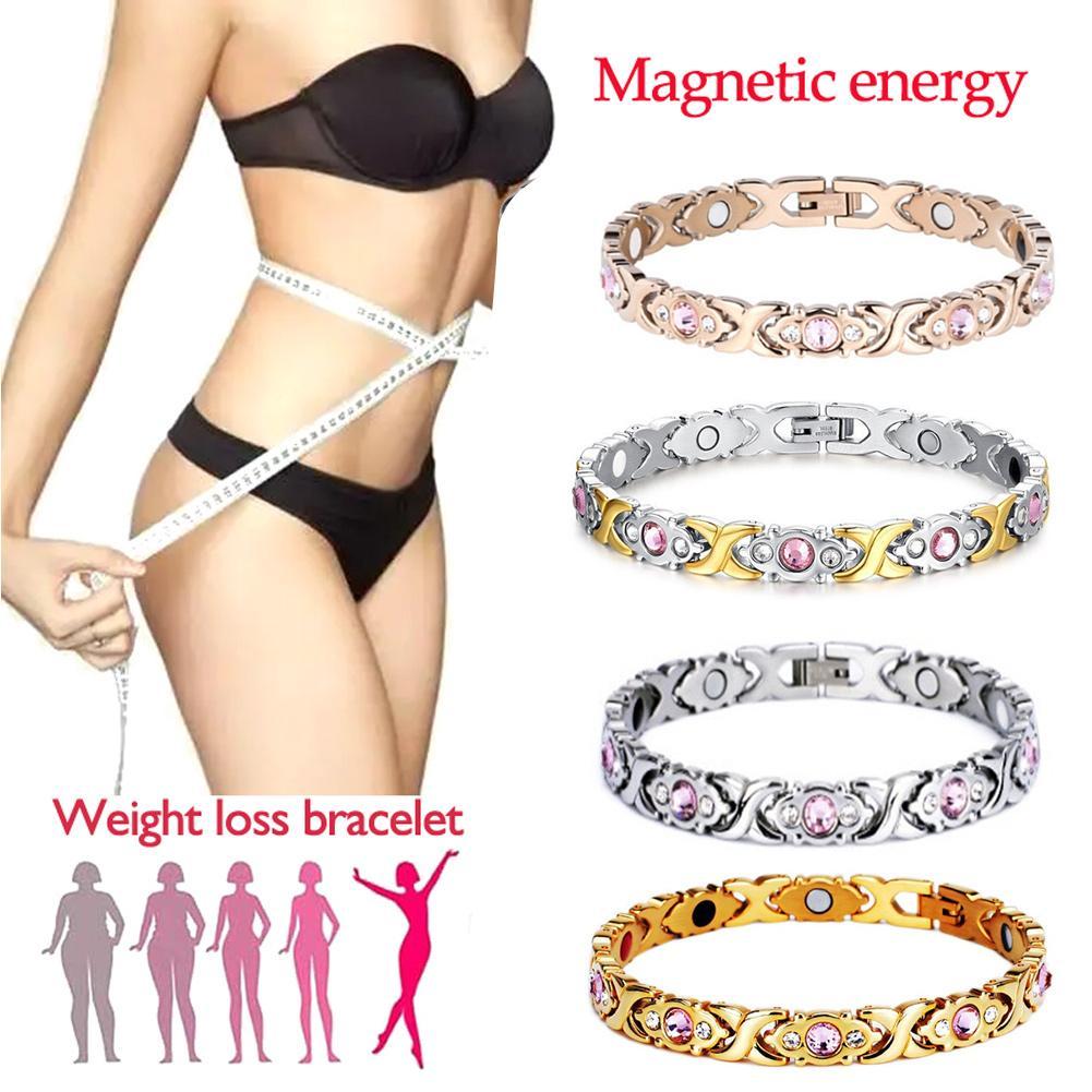 磁気リンパデトックスブレスレット ジルコン痩身療法付き 男性 - Health Wellness Bracelet のレビューと価格