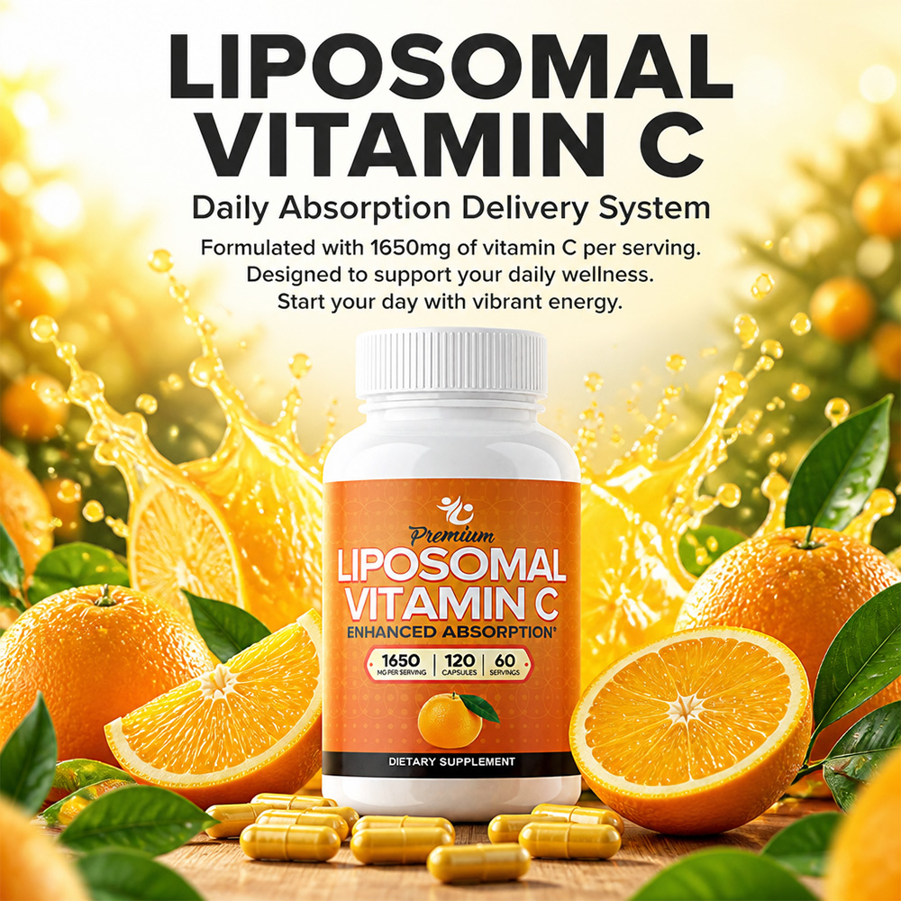 リポソーム状ビタミンCカプセル 1650mg、コラーゲン生成 - Health And Wellness Promotion のレビューと価格