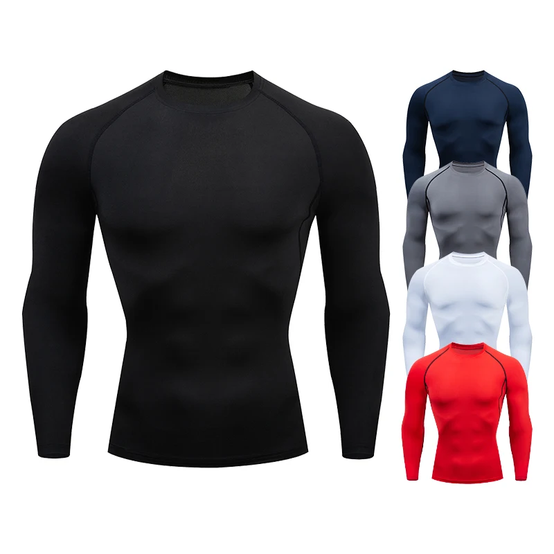 メンズスポーツTシャツ,トップ,コンプレッションガーメント, - Health Wellness And Fitness のレビューと価格