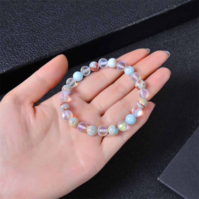 6 個チャクラ健康ブレスレットバランシング混合宝石伸縮性ウェ - Health Wellness Bracelet のレビューと価格