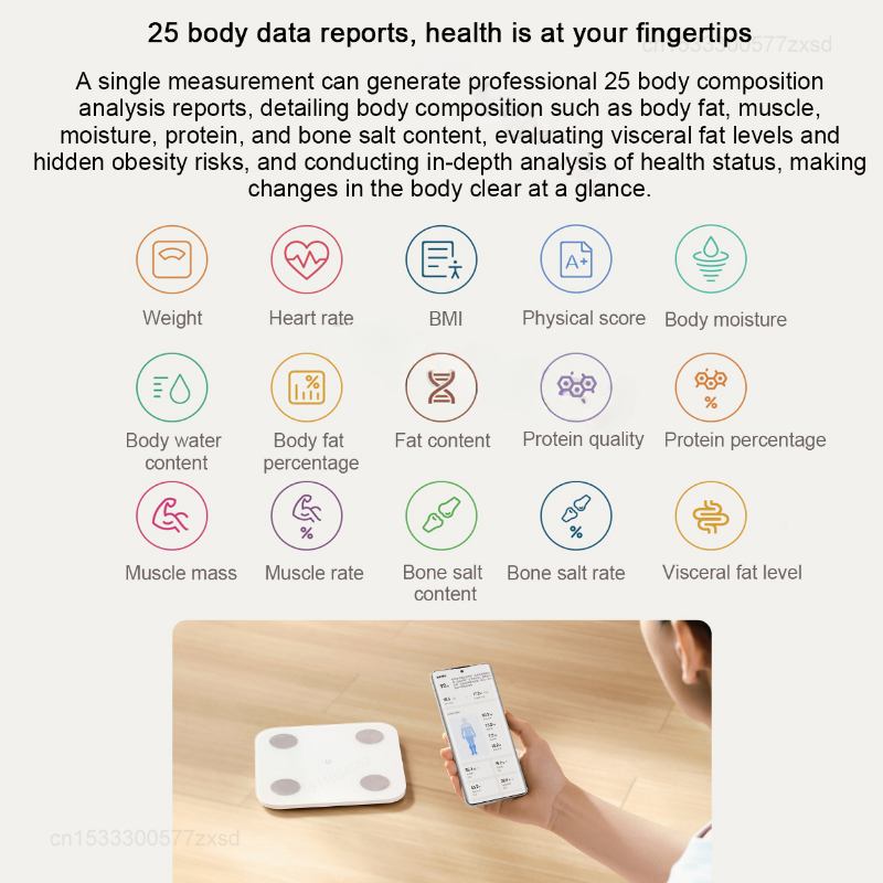 Mijia 体脂肪計 S400 Bluetooth 5.0  - Digital Body Weight Scale のレビューと価格
