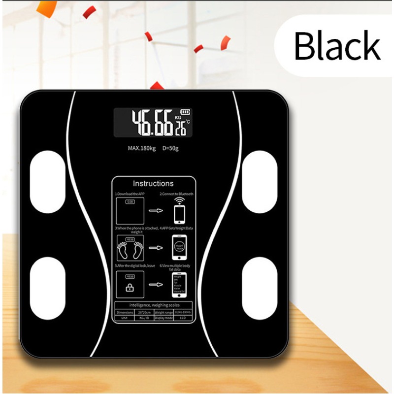 スマートBluetooth体脂肪計 デジタル体重計 体組成計 - Digital Body Weight Scale のレビューと価格