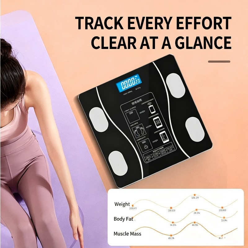 スマートBluetooth体脂肪計 デジタル体重計 体組成計 - Digital Body Weight Scale のレビューと価格