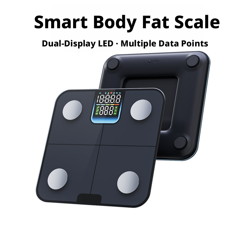 最高耐荷重180kg（396ポンド）の人体用強化ガラス製ワイ - Digital Body Weight Scale のレビューと価格