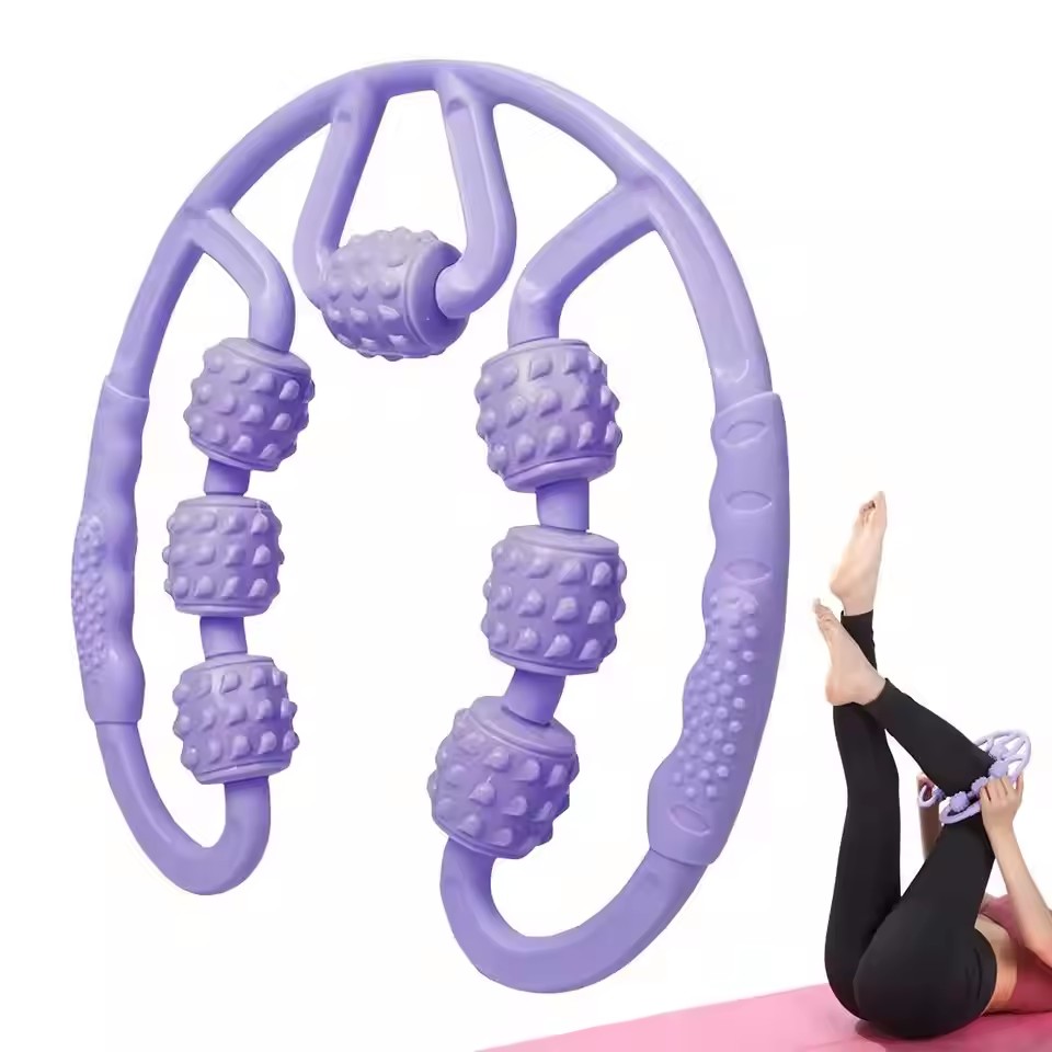 脚ふくらはぎローラーマッサージャーアンチセルライトマッサージ - Reflexology Foot Roller のレビューと価格
