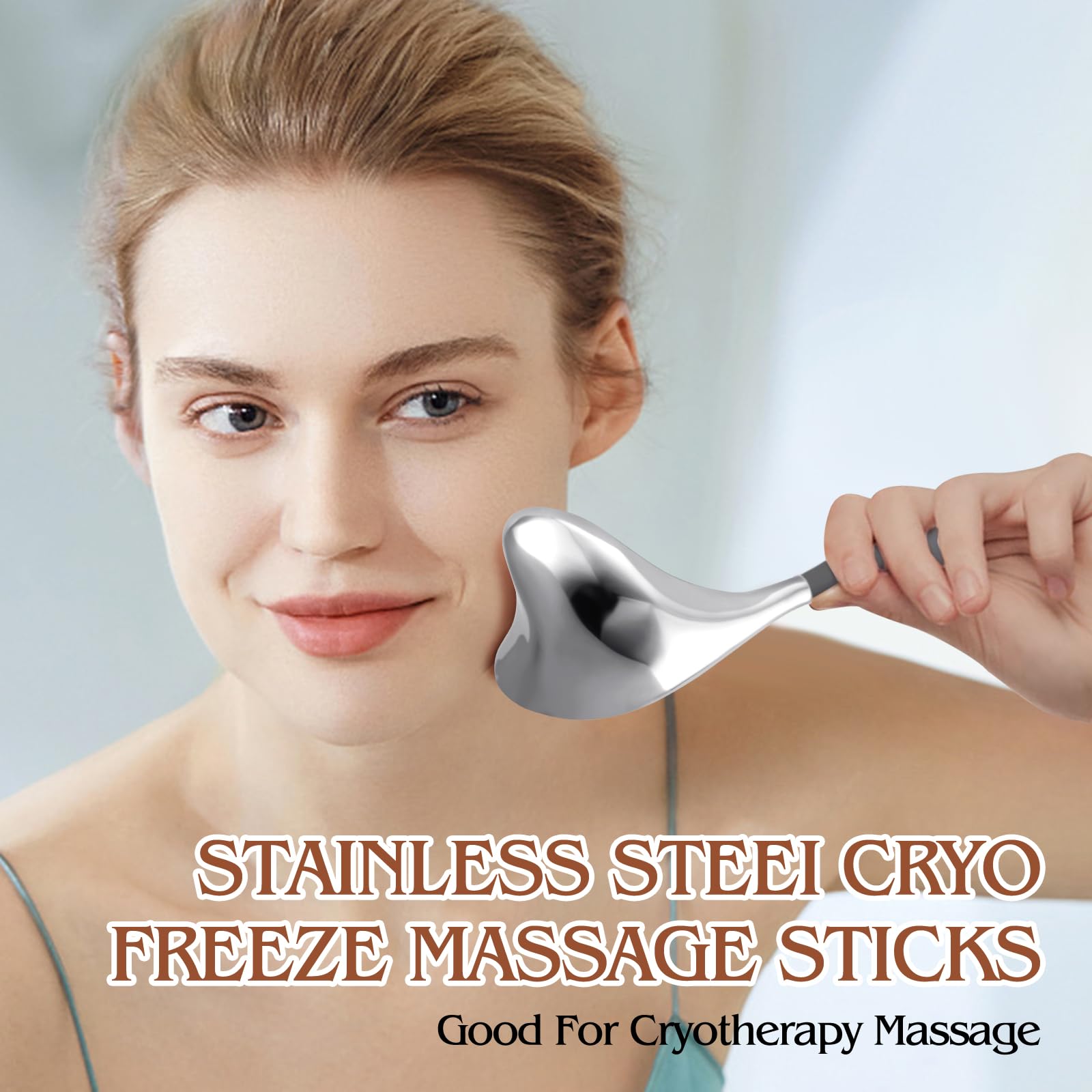 アイスグローブ フェイシャルスキンケアツール 女性用 顔 目 - Ice Roller Face Cold のレビューと価格