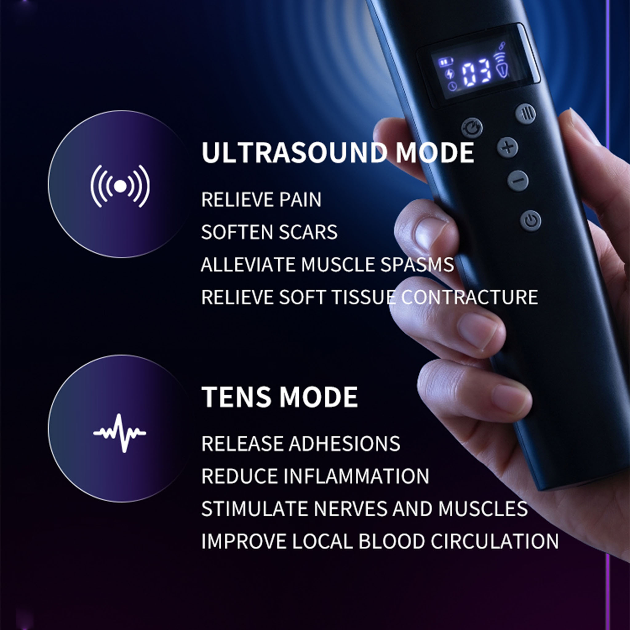 新しいデザインのワイヤレス1Mhz全身痛緩和膝痛緩和剤クリニ - Health Wellness Clinic のレビューと価格