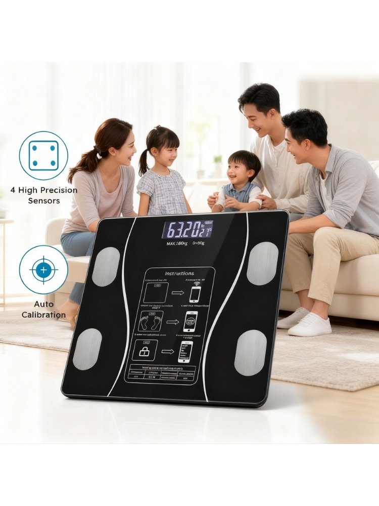 新しいUSB体脂肪計、インテリジェントで正確な家庭用脂肪計、 - Digital Body Weight Scale のレビューと価格