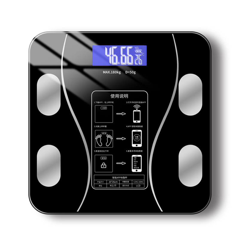 新しいUSB体脂肪計、インテリジェントで正確な家庭用脂肪計、 - Digital Body Weight Scale のレビューと価格
