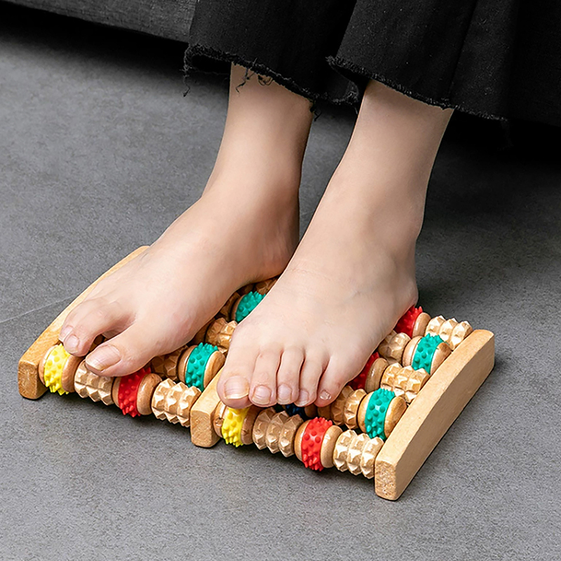 マルチポイントフットセラピーこすりマッサージ血液循環を促進フ - Reflexology Foot Roller のレビューと価格