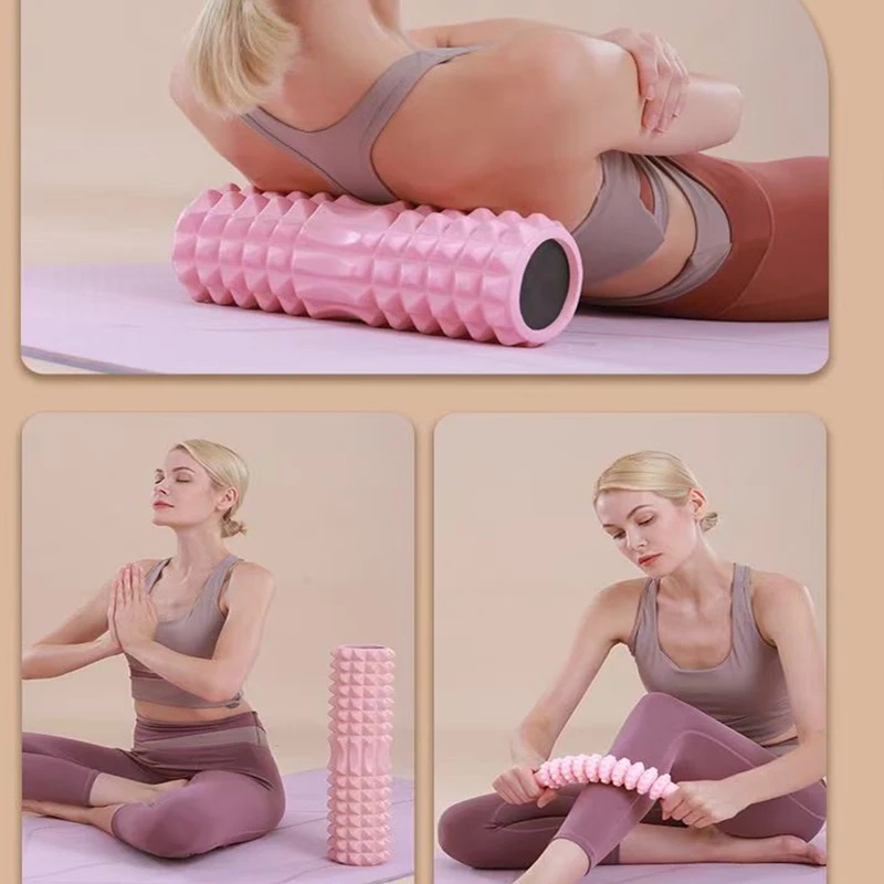 中空フォームローラー 45 センチメートルヨガブロックマッサ - Health Wellness And Fitness のレビューと価格
