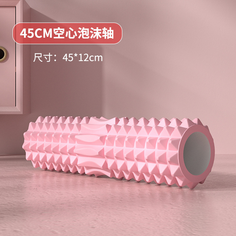 中空フォームローラー 45 センチメートルヨガブロックマッサ - Health Wellness And Fitness のレビューと価格