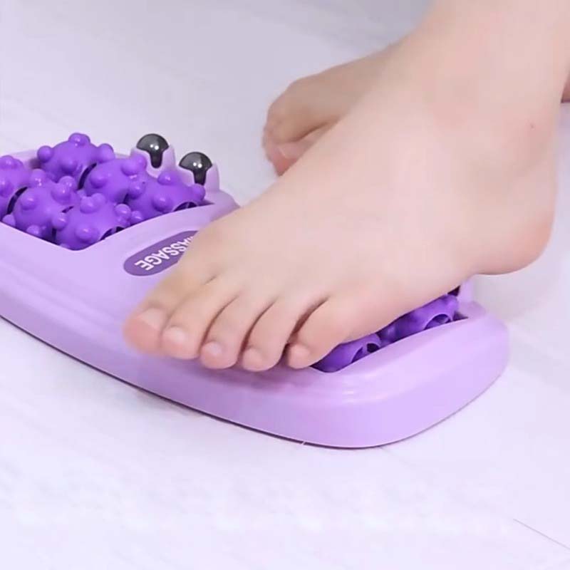 指圧フットマッサージローラー、リラックスリフレクソロジー、ト - Reflexology Foot Roller のレビューと価格