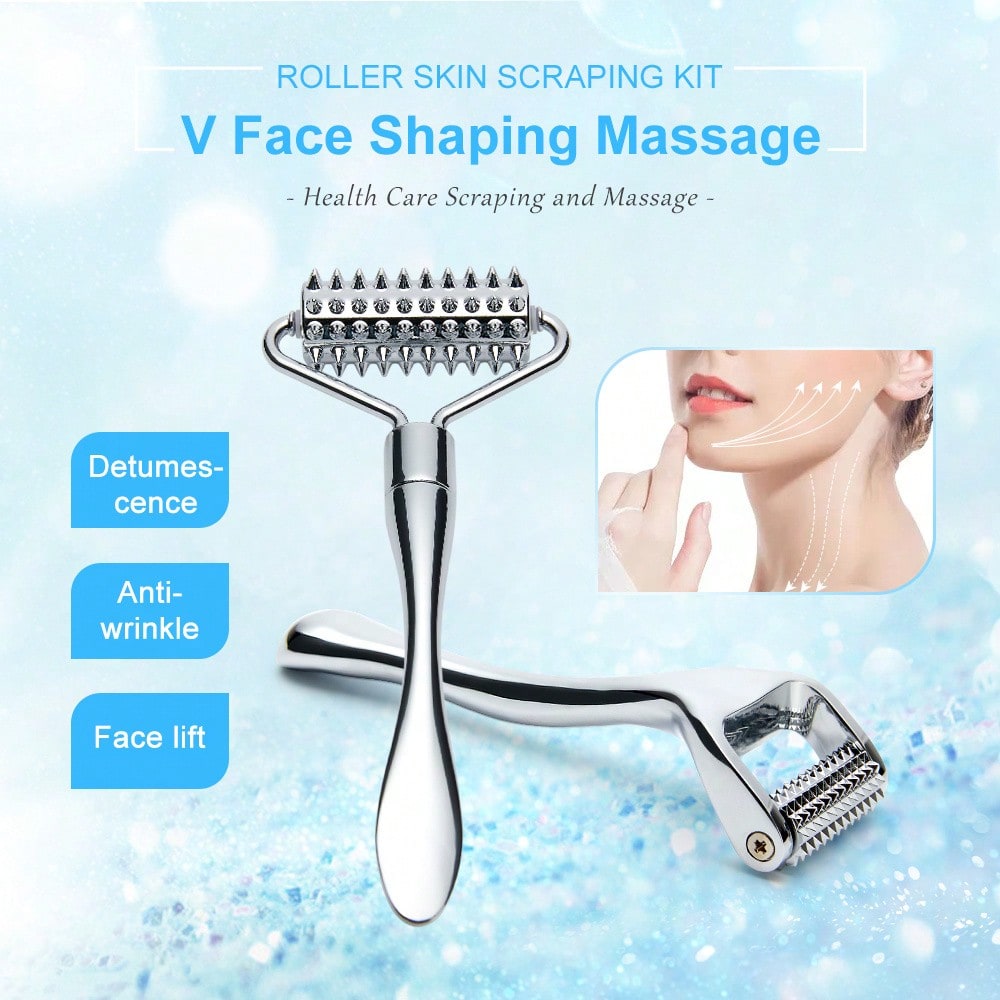 ステンレス製フェイシャルマッサージローラー,ディープマッサー - Reflexology Foot Roller のレビューと価格