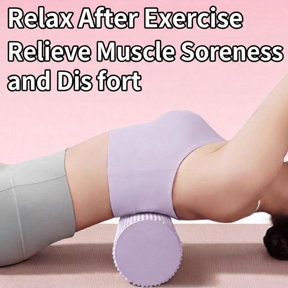 ヨガフォームローラー EVA 高密度ヨガコラムローラー ピラ - Health Wellness And Fitness のレビューと価格