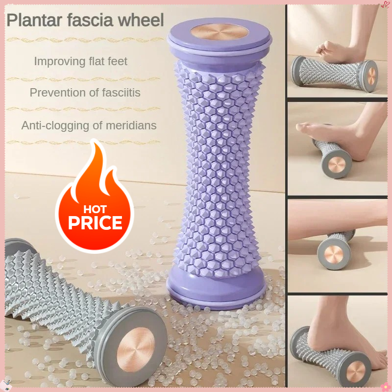 フットマッサージャー マッサージローラー ヨガマッサージボー - Reflexology Foot Roller のレビューと価格