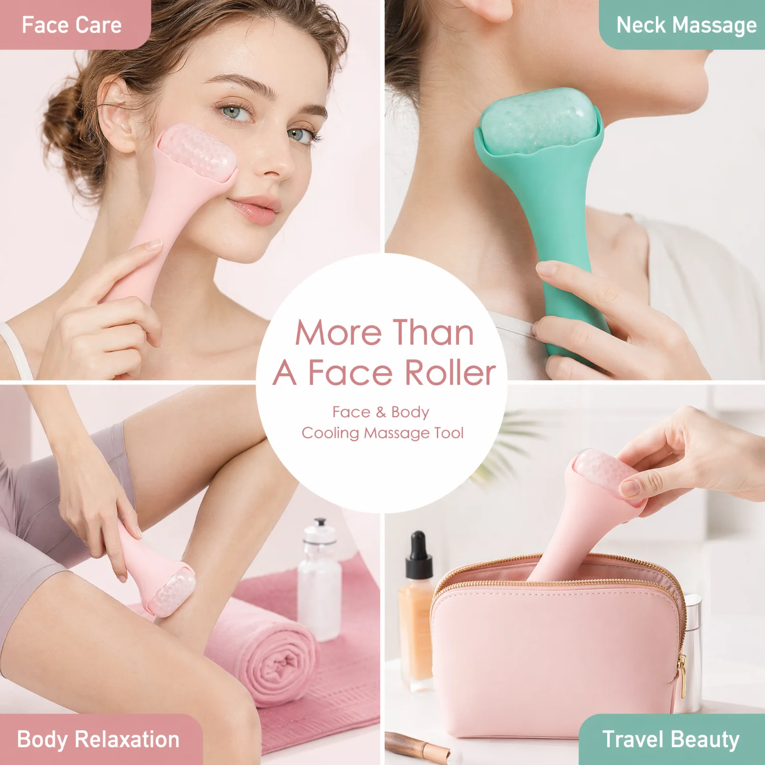 アイスローラー美顔器 冷却フェイスローラー 美容マッサージス - Ice Roller Face Cold のレビューと価格