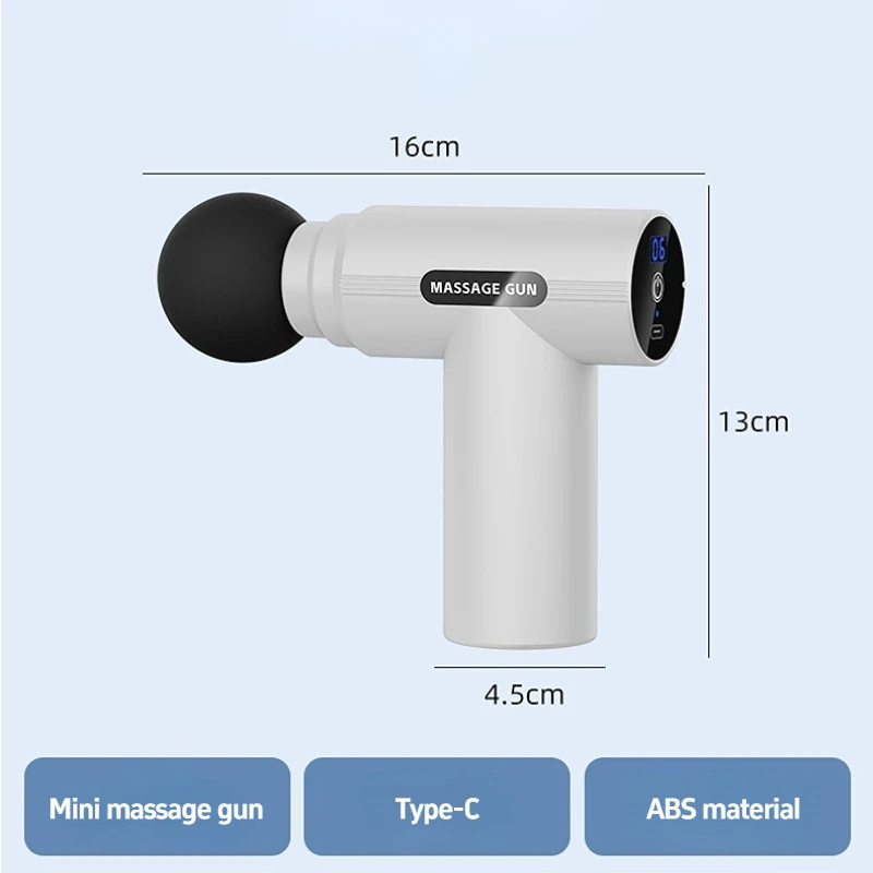 USB ミニマッサージガン筋膜マシン筋肉リラクゼーション振動 - Health Wellness And Fitness のレビューと価格