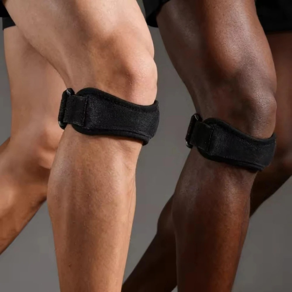 1 ピース調節可能な圧縮膝サポートブレース衝撃吸収膝スリーブ - Compression Knee Sleeve のレビューと価格