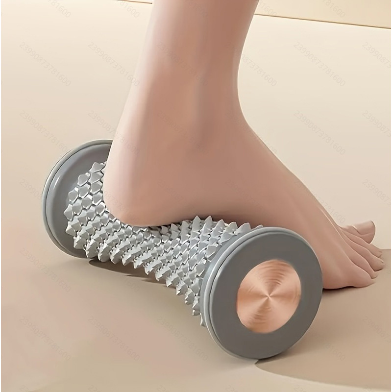 ポータブル足底筋膜マッサージローラー抗疲労足指圧マッサージャ - Reflexology Foot Roller のレビューと価格