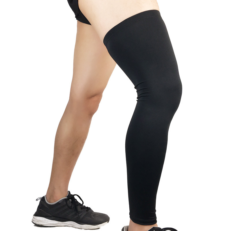 1個の超弾性バスケットボールニーパッドサポートブレースフット - Compression Knee Sleeve のレビューと価格