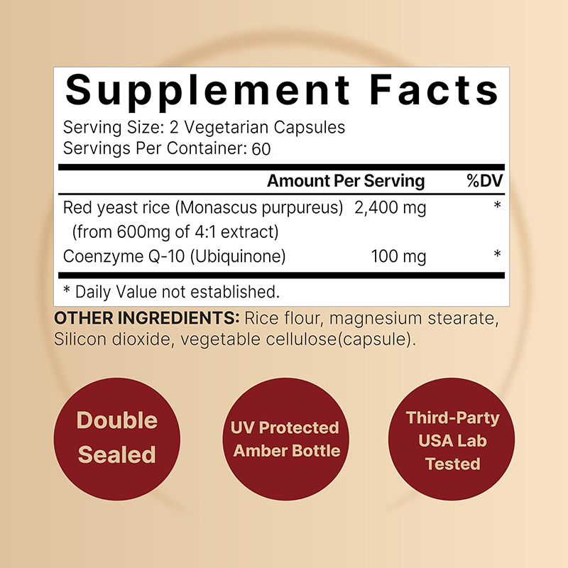 紅酵母米カプセル - 心血管の健康をサポートし、健康的な循環 - Health And Wellness Promotion のレビューと価格