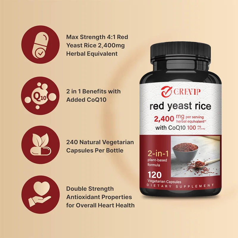 紅酵母米カプセル - 心血管の健康をサポートし、健康的な循環 - Health And Wellness Promotion のレビューと価格