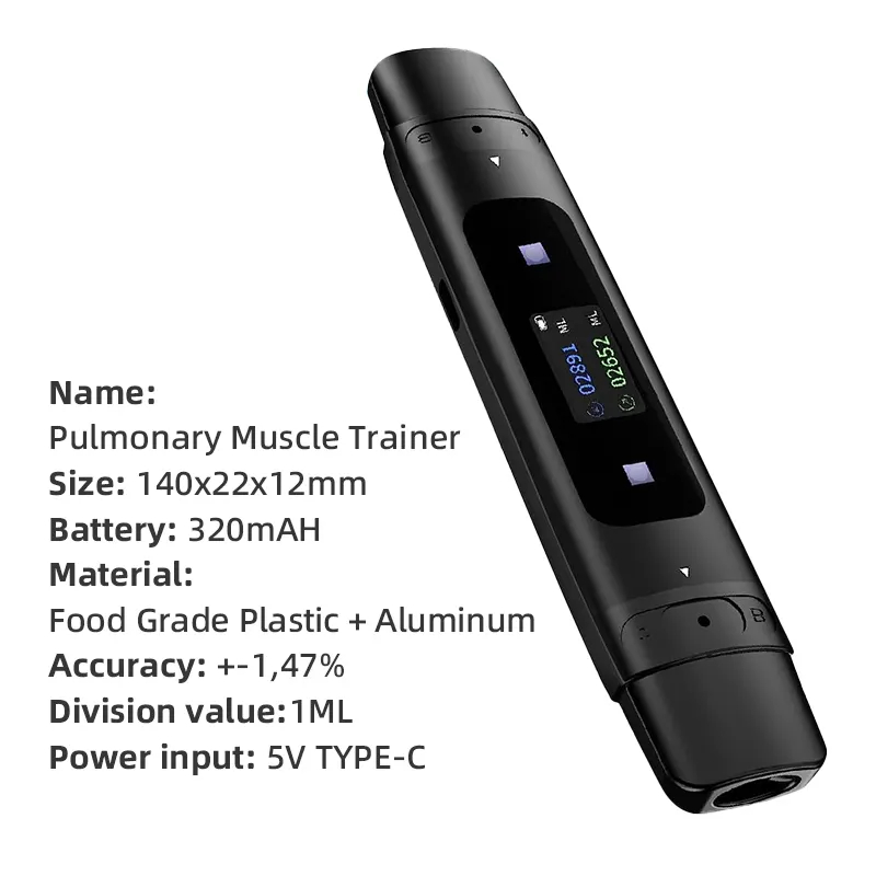 高品質スマートアプリ制御呼吸トレーナー、デジタルパーソナルポ - Health & Wellness Unlimited のレビューと価格