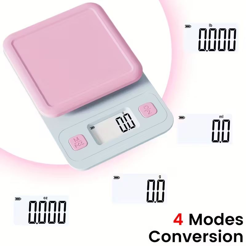 LCDディスプレイ付きキッチンスケール、0。 1オンス/1グ - Digital Body Weight Scale のレビューと価格